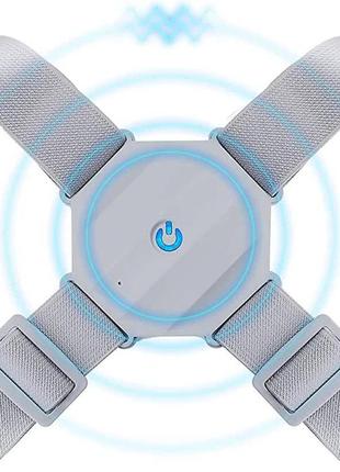 Корректор осанки с вибрацией корсет для спины, позвоночника smart sensor corrector (5744)