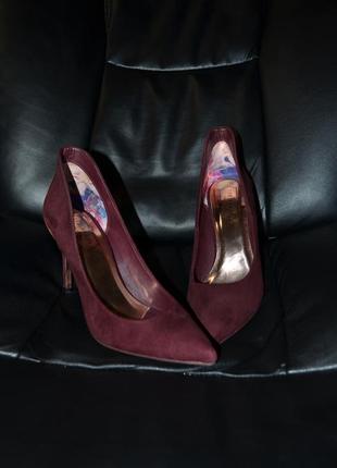 Туфли ted baker brown ultra high shoes size 382 фото
