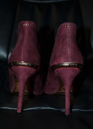 Туфли ted baker brown ultra high shoes size 387 фото