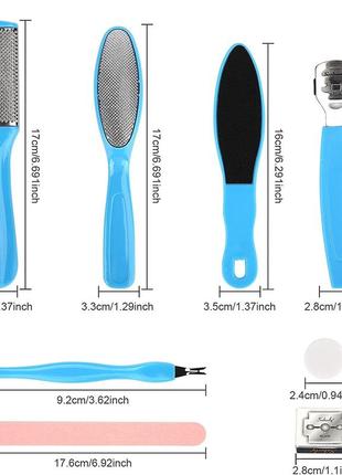 Набор для педикюра pedicure tools for feet 8 in 1