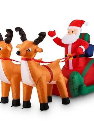 Oneconcept x-mas x-press надувной санта-клаус   германия