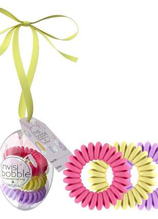 Резинка-браслет для волос invisibobble original easter perfect ballon 3 шт