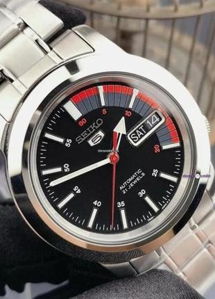 Brand new seiko 5 snkk25  automatic white dial stainless steel men's watch