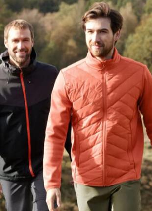 Комбінована функціональна демісезонна бігова куртка rocktrail softshell