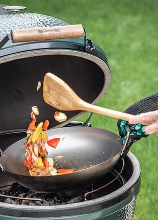 Вок сталевий 43 см carbon steel wok big green egg 120779