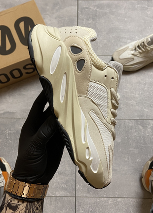 Мужские кроссовки adidas yeezy boost 0192 white (вьетнам)