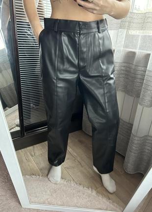 Продам кожаные утепленные штаны