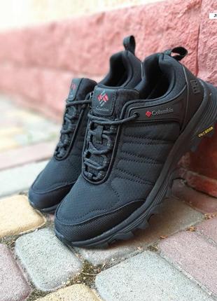 Кросівки columbia outdoor omni-tech чорні з червоним