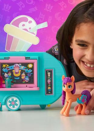 My little pony фургон смузи санни f6339 sunny starscout smoothie truck5 фото