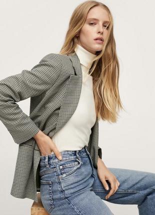 Жакет картатий, mango6 фото