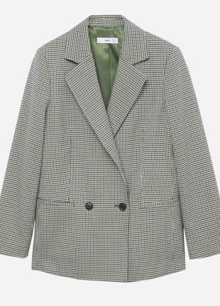 Жакет картатий, mango2 фото