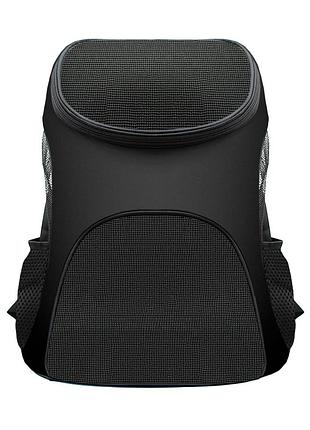 Рюкзак-переноска для кошек и собак sy210815 black l|краща ціна|