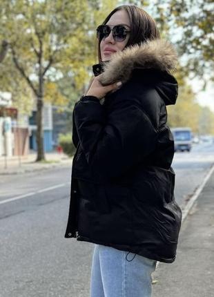 Стильная теплая парка