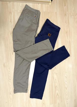 Две пары брюк carhartt