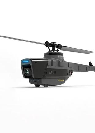 Радиоуправляемый мини дрон с камерой c128 sentry wav. четырехпозиционный одновинтовой вертолет|краща ціна|