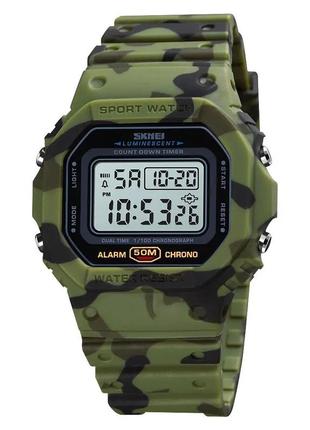 Годинник наручний чоловічий skmei 1628cmgn, тактичний годинник, годинник армійський оригінал, годинник для чоловіка|краща ціна|