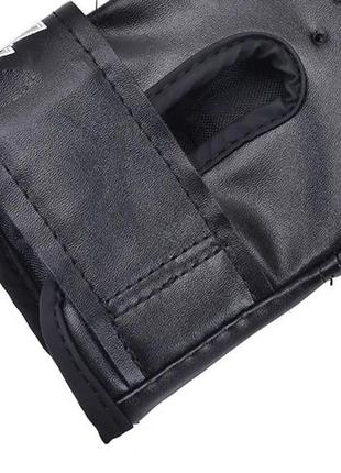 Детские боксерские перчатки (5-12 лет) черного цвета|краща ціна|