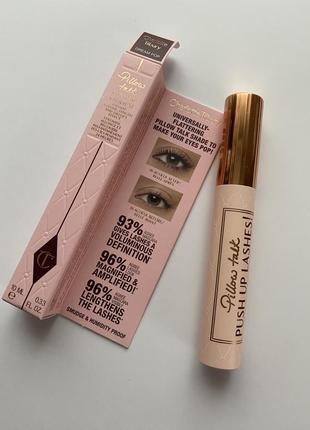 Коричнева туш для вій charlotte tilbury pillow talk push up lashes! mascara