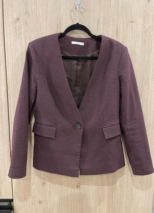 Жакет марсала