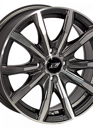 Диски легкосплавные (титаны). zw-4408 mk-p r15*6.5j pcd4*100 et38 dia 67.1. наложкой. без предоплаты