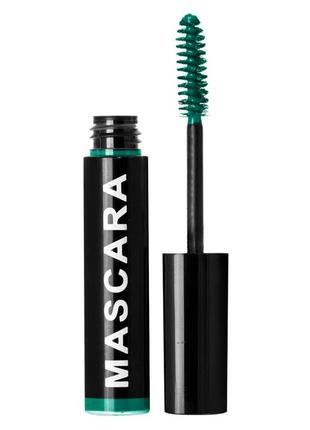 Кольорова туш для вій бірюзова mascara turquoise