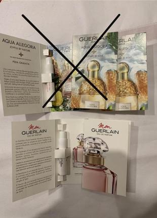 Пробники ароматов guerlain2 фото