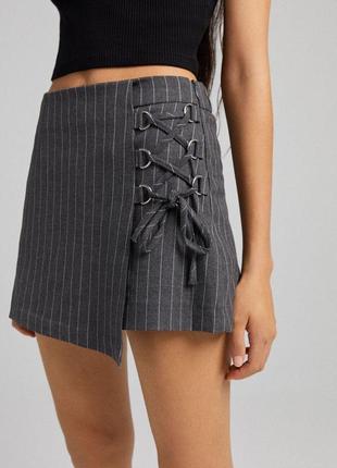 Юбка-шорты bershka/ шорты bershka/ мини-юбка bershka