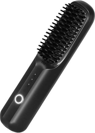 Расческа-выпрямитель для волос - портативная беспроводная горячая расческа | частота 50 гц, быстрый нагрев, ин