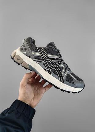 Кросівки asics gel kahana 8 gray/white