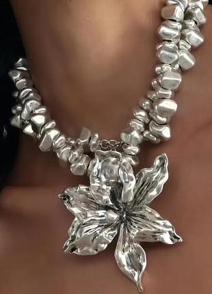 Богемная подвеска ручной работы.