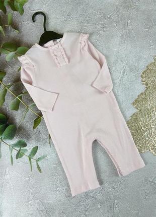 Ромпер на девочку с рюшами ovs 3-6мес, 62см