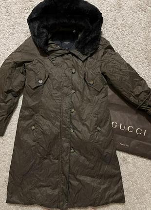 Пуховик пальто, пальто пуховое maxmara wekend оригинал бренд пух перо размер s,м, l
