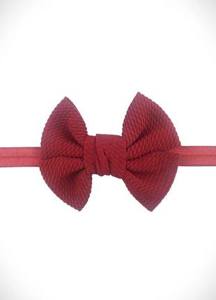 Пов'язка на голову бант