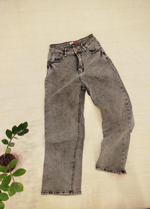 Джинсы серые (варене)