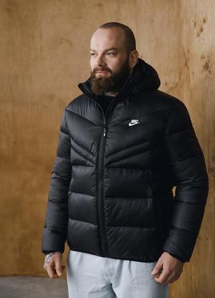 Мужская зимняя куртка jacquard nike