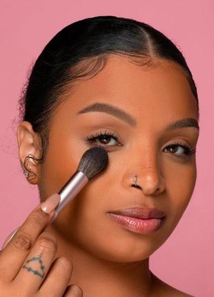 Набор кистей кисточек для макияжа кисть кисточка косточка браш для бронзера румян...