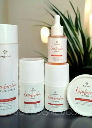 Набір для догляду за обличчям з комбучею kombucha bogenia