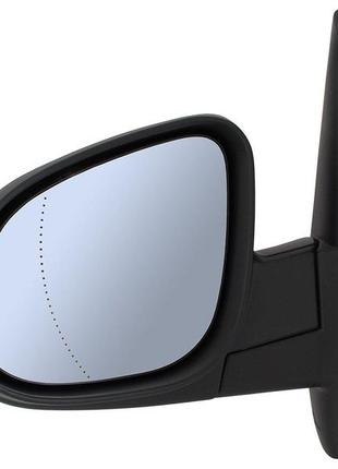 Renault kangoo 2013 - дзеркало зовнішнє з електроприводом, чорне, ліве
