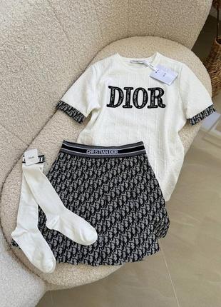 Костюм dior гольфы в комплекте