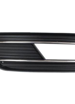 Audi a4 b8 fl 11-15 з галогенкою, муляж решітки в лівому бампері