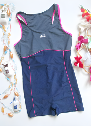 Шикарный слитный купальник шорты для бассейна и пляжа slazenger оригинал 11-24 🌼🌴🌼