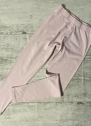 Розовые стильные лосины леггинсы 8-9 лет