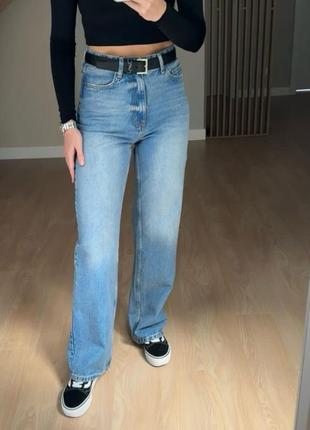 Прямые джинсы zara