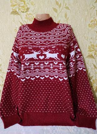 Светр жіночий джемпер батал від f&f