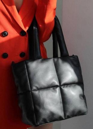 Жіноча трендова сумка з еко шкіри