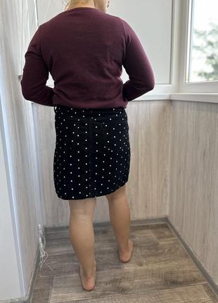 Кашемировый свитер m&amp;s /цвет бургунди 9