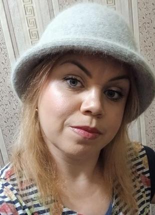 Панама шляпа из ангоры