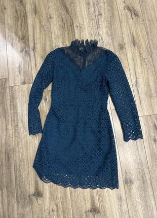 Кружевное платье sandro paris