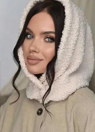 Женский капор, хомут тедди
