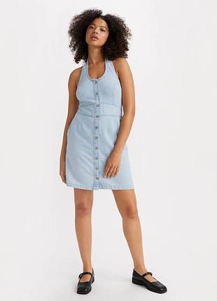 Джинсовый сарафан levi's
